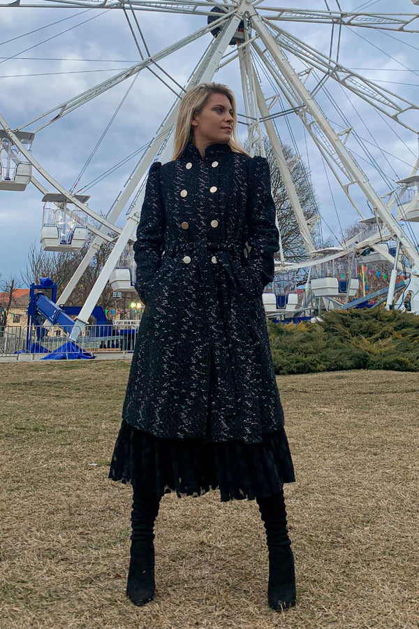 Coat Leila Black