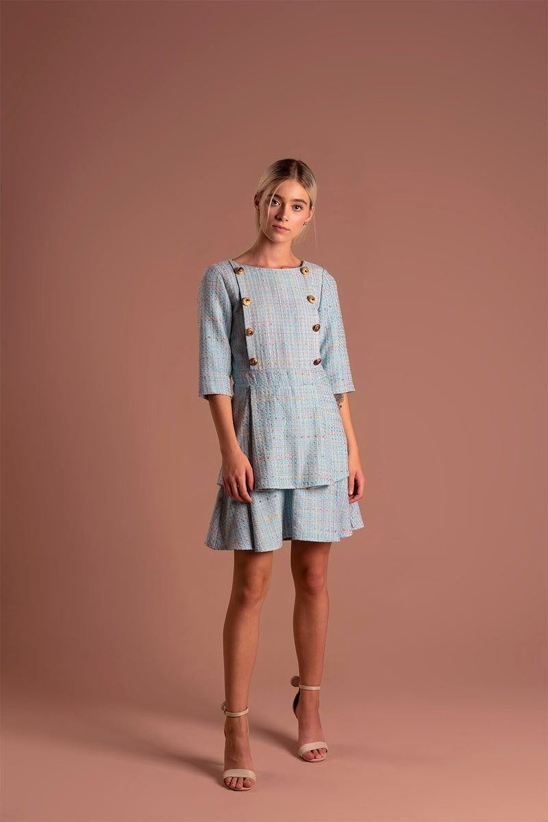 Dress Millie Blue / Lilith by Katarina Baban / Autumn19 Collection