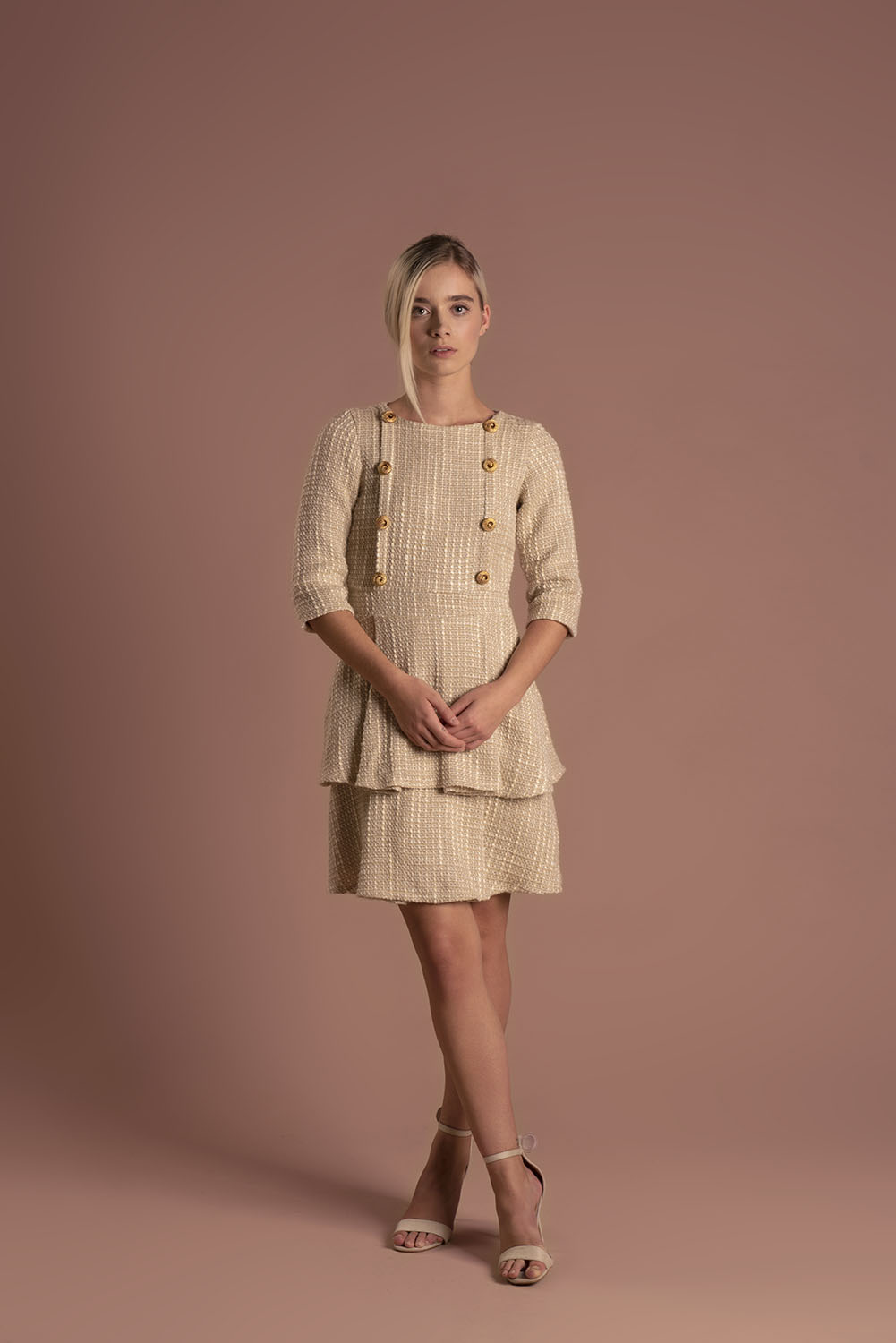 Dress Millie Golden / Lilith by Katarina Baban / Autumn19 Collection